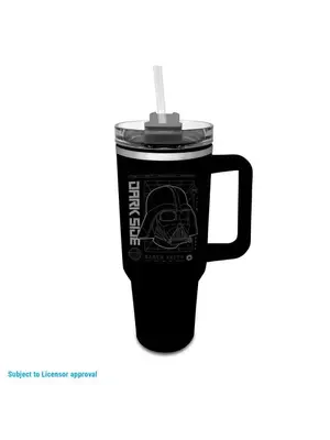 Pyramid Star Wars Vader Grid Stainless Steel Cup 1,2L