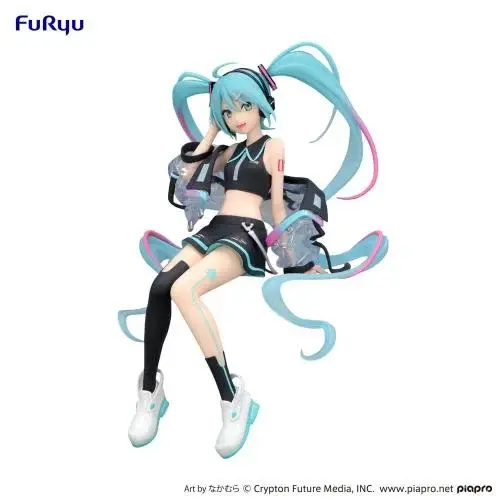 Furyu Hatsune Miku Noodle Stopper PVC Neon Cyber 16cm Furyu Hatsune Miku Noodle Stopper PVC Neon Cyber 16cm