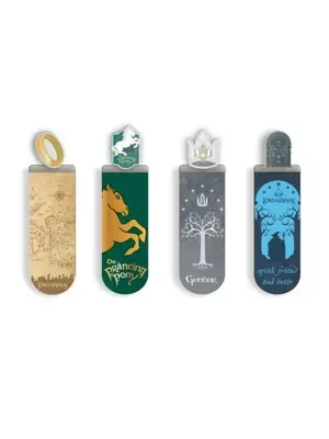 Grupo Erik Lord of the Rings Set of 4 Bookmarks