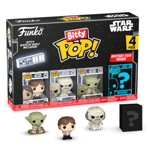 Funko Funko Bitty POP! 4-Pack Star Wars Han Solo Funko Funko Bitty POP! 4-Pack Star Wars Han Solo