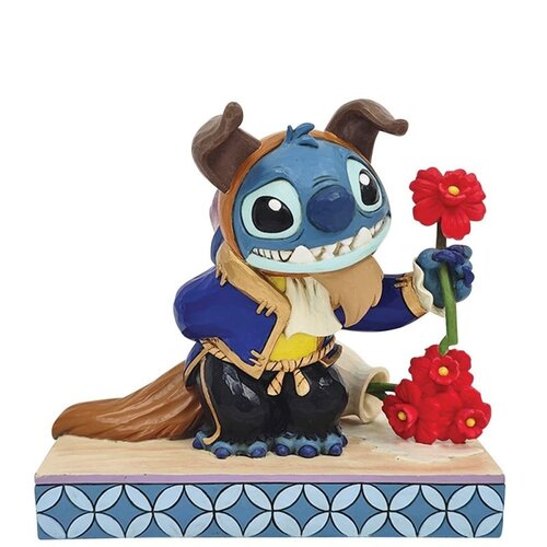 Disney Traditions Disney Traditions Beauty And The Stitch Beast Figure Disney Traditions Disney Traditions Beauty And The Stitch Beast Figure