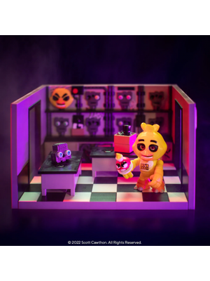 Funko Five Nights at Freddy's Storage Room With Chica Snap Playset