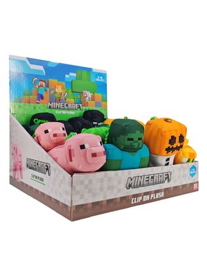 PMI Minecraft Among Us Pluche Hanger 13 cm Assortiment
