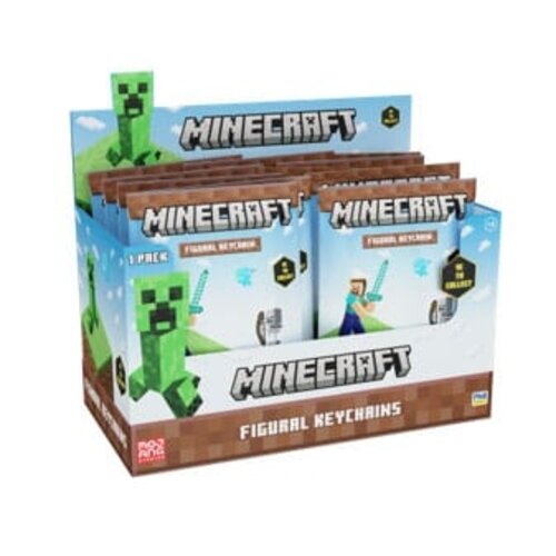 PMI Minecraft Figural Keychain Mystery Bag PMI Minecraft Figural Keychain Mystery Bag