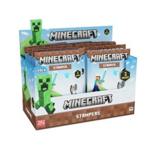 PMI Minecraft Stampers 6cm Mystery Bag PMI Minecraft Stampers 6cm Mystery Bag