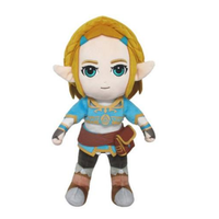 The Legend Of Zelda Breath Of The Wild Zelda Pluche 28cm