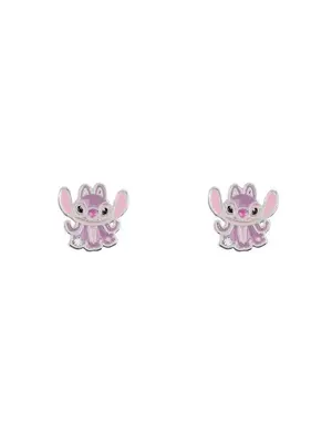 Peershardy Disney Stitch Angel 1 Pair of Studs  Earrings