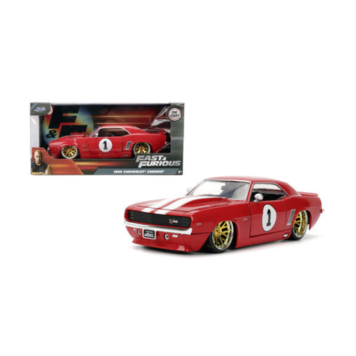 Jada Toys Fast & Furious 1969 Chevrolet Camaro 1:24 Diecast Jada Toys Fast & Furious 1969 Chevrolet Camaro 1:24 Diecast