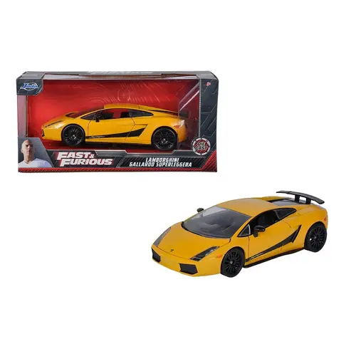 Jada Toys Fast & Furious Lamborghini Gallardo 1/24 Diecast Cars Jada Toys Jada Toys Fast & Furious Lamborghini Gallardo 1/24 Diecast Cars Jada Toys
