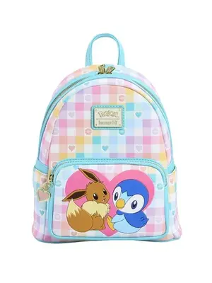 Loungefly Pokemon Piplup and Eevee Mini Backpack Loungefly