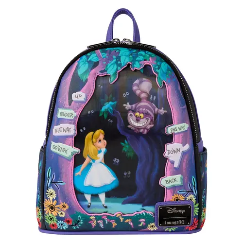 Loungefly Disney Alice in Wonderland Mini Backpack Loungefly Loungefly Disney Alice in Wonderland Mini Backpack Loungefly