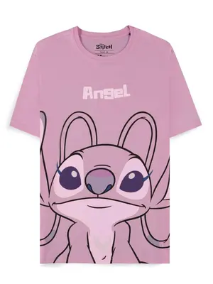 Cotton Division Disney Stitch Angel T-Shirt Size S Unisex