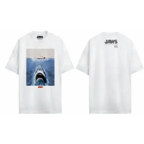 Cotton Division Jaws Original poster 1975 T-Shirt Size XL Cotton Division Jaws Original poster 1975 T-Shirt Size XL