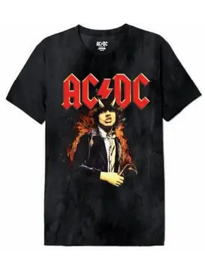 Cotton Division AC/DC Hell Devil T-Shirt Men Size XL