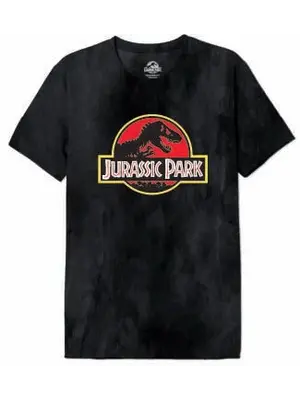 Cotton Division Jurassic Park Logo Classic Stone Wash T-Shirt Men Size XXL