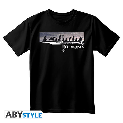 Abystyle Lord of The Rings Unisex Black Shirt The Fellowship Medium Abystyle Lord of The Rings Unisex Black Shirt The Fellowship Medium
