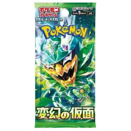 The Pokemon Company Pokemon TCG Mask of Change Booster Pack Japan
