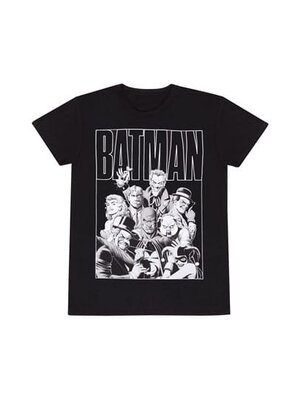 Heroes Inc Batman T-Shirt Rogues Gallery Size S