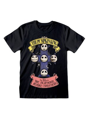 Heroes Inc Disney Nightmare Before Christmas T-Shirt Jack Crest Size S