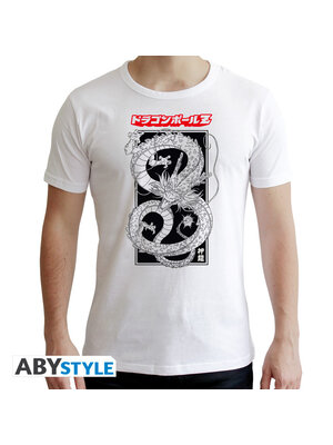 Abystyle Dragon Ball T-Shirt DBZ/ Shenron SS White New Fit Size XXL