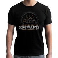 Harry Potter Black Shirt Christmas Size S