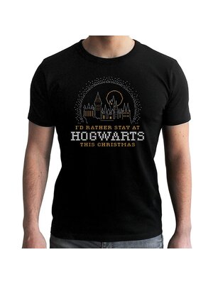 Abystyle Harry Potter Black Shirt Christmas Size XS