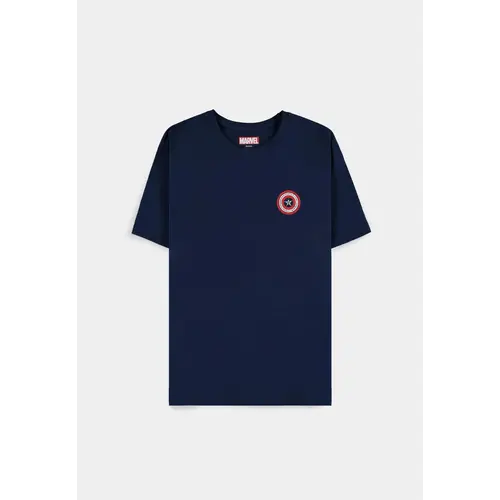 Difuzed Marvel Captain America Short Sleeved T-Shirt Loose Fit Size M