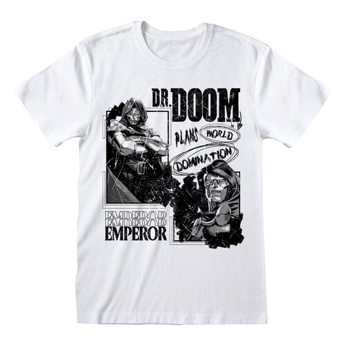 Heroes Inc Marvel T-Shirt World Domination Size S Heroes Inc Marvel T-Shirt World Domination Size S