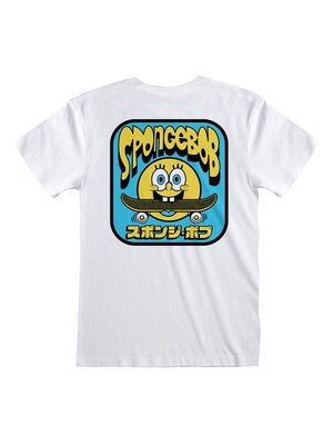 Heroes Inc Spongebob Squarepants T-Shirt Skater Sponge Size L