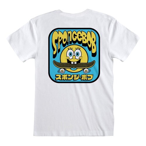 Heroes Inc Spongebob Squarepants T-Shirt Skater Sponge Size L