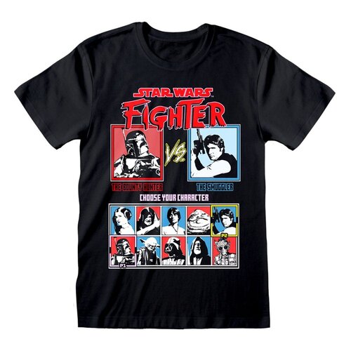 Heroes Inc Star Wars T-Shirt VS Screen T-Shirt Black Size L Heroes Inc Star Wars T-Shirt VS Screen T-Shirt Black Size L