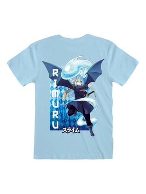 Heroes Inc That Time i Got Reincarnated As a Slime T-Shirt Rimuru Back Print Size L