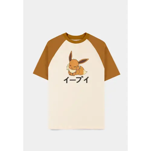 Difuzed Pokemon Eevee Loose Fit Unisex T-Shirt Size XL Difuzed Pokemon Eevee Loose Fit Unisex T-Shirt Size XL