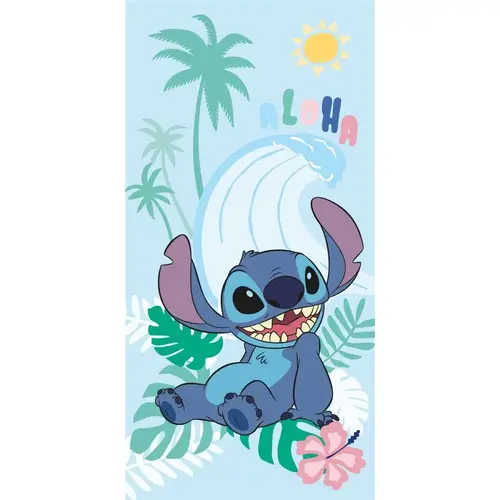 Aymax Disney lilo & Stitch Aloha Beach Towel 70/140cm 100% Cotton Aymax Disney lilo & Stitch Aloha Beach Towel 70/140cm 100% Cotton