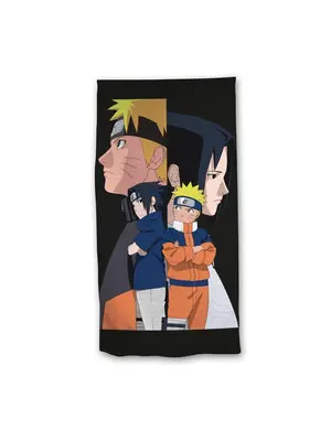 Aymax Naruto & Sasuke Beach Towel 70 x 140 cm