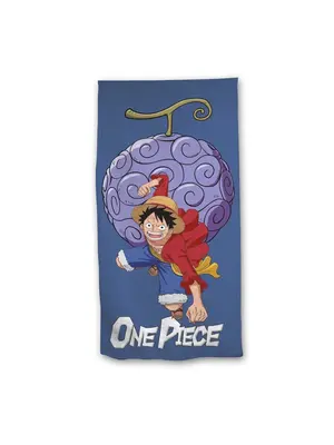 Aymax One Piece Luffy And Gomu Gomu No Mi Beach Towel 70x140cm