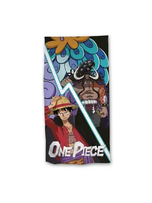 Aymax One Piece Luffy and Kaido Beach Towel 70x140cm