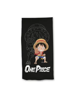 Aymax One Piece Luffy Chibi Beach Towel 70x140cm