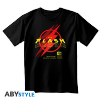 DC Comics The Flash Tshirt Unisex Black Medium