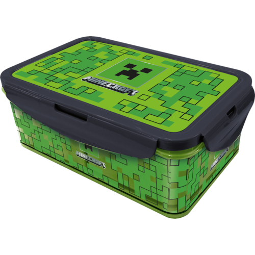 Stor Minecraft Creeper Lunchbox 1070ml Stor Minecraft Creeper Lunchbox 1070ml