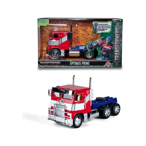 Jada Toys Transformers T7 Optimus Prime 1/24 Diecast Cars Jada Toys Jada Toys Transformers T7 Optimus Prime 1/24 Diecast Cars Jada Toys