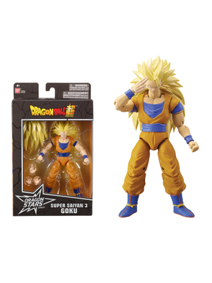 Bandai Red Dragon Ball Goku SS3 17cm Figure Dragon Stars