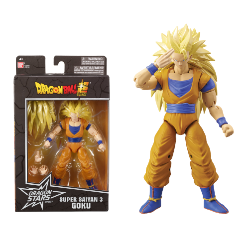 Bandai Red Dragon Ball Goku SS3 17cm Figure Dragon Stars