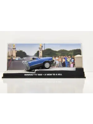 Jada Toys 007 James Bond Renault 11 Taxi A View To A Kill Half Car 1:43 1985 Die-Cast