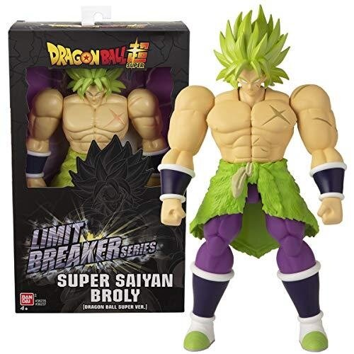 Bandai Red Dragon Ball SS Broly Movie 30cm Figure Giant Limit Breaker