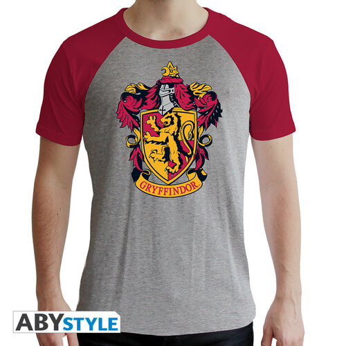 Abystyle Harry Potter Gryffindor Tshirt Grey & Red Man Double XL