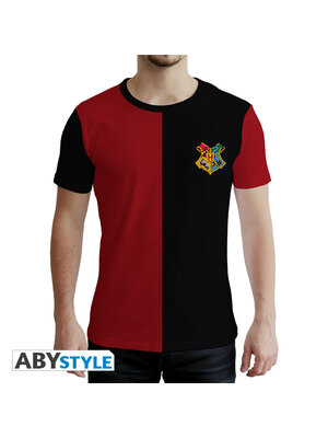 Abystyle Harry Potter Triwizard Tournament Tshirt Man Black & Red Large