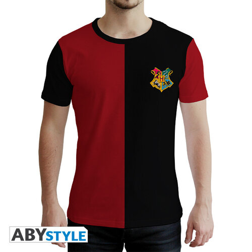 Abystyle Harry Potter Triwizard Tournament Tshirt Man Black & Red Medium