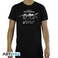 Jurassic World Survive to a T-Rex Tshirt Black Medium