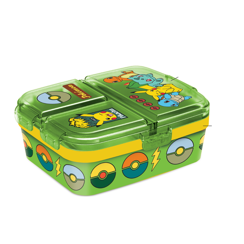 Stor Pokemon A Wild Pikachu Lunchbox Multi Compartment Stor Pokemon A Wild Pikachu Lunchbox Multi Compartment